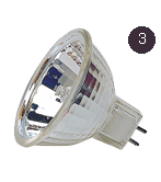 MR16low voltage multi-faceted reflector halogen lamp 12V/50 W ,5000 hrs